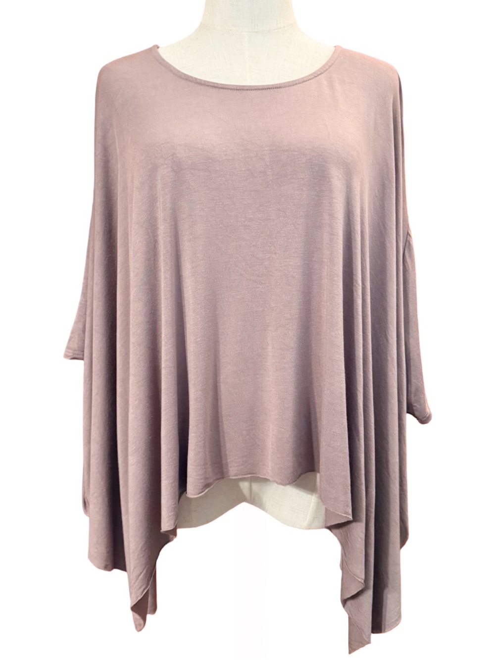 NWOT Spring Haze Dusty Mauve Billowy Blouse in S/M